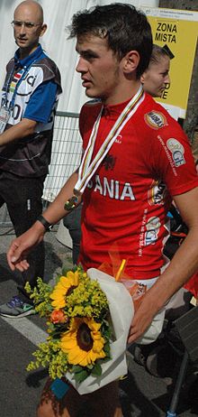 Iltjan Nika, 2013 UCI Road Dünya Şampiyonasında. Jpg