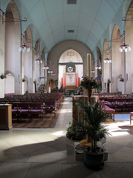 File:Interior of St Mildred’s church, Addiscombe - geograph.org.uk - 3787651.jpg