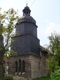 Isserstedt Dorfkirche Turmseite 2