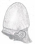 Vorschaubild für Italischer Helm mit Stirnkehlung Typ Filottrano