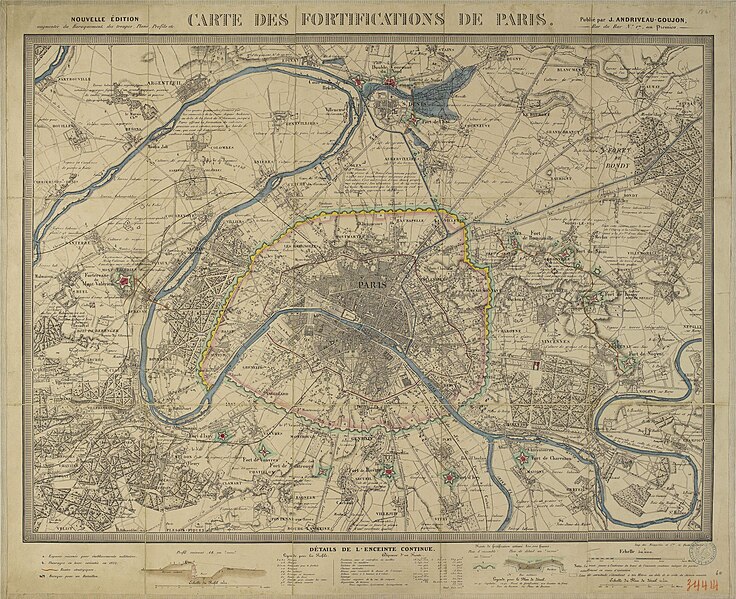 File:J. Andriveau-Goujon, Carte des fortifications de Paris, 1841 - Pinterest.jpg