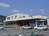 工事中の駅舎（2006年）