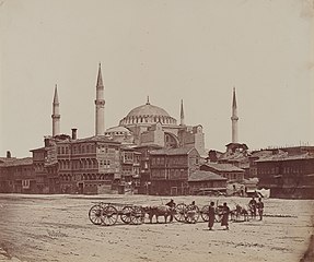 Hagia Sophia from Place l'Hippodrome