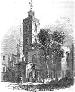 St James Dukes Place Church in City of London