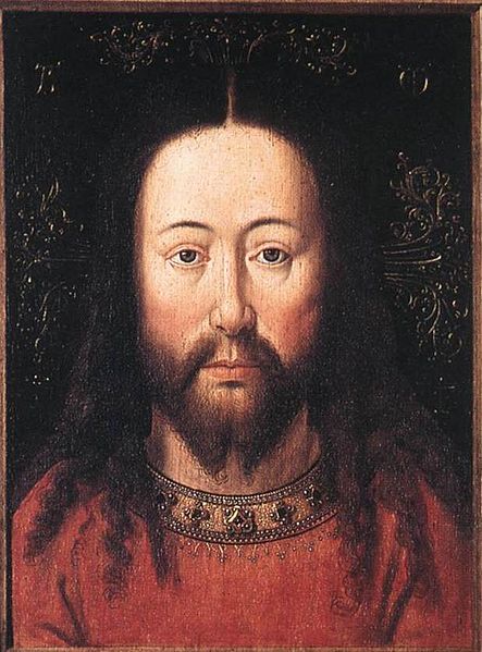 443px-Jan_van_Eyck_-_Portrait_of_Christ_-_WGA7620