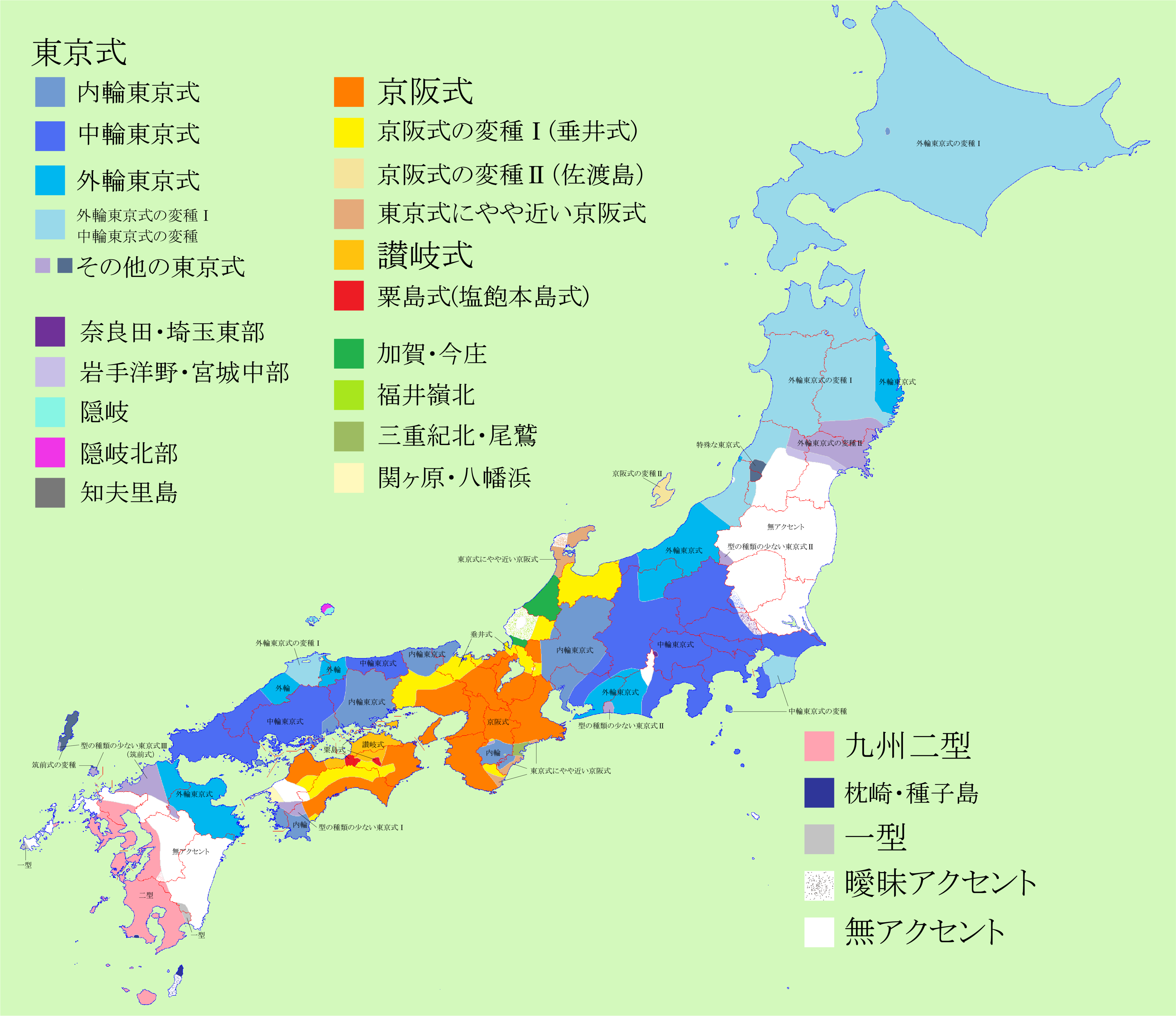 Japanese pitch accent map-ja