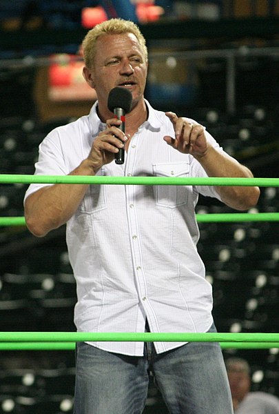 Jeff Jarrett, one of the founders of TNA, Hall of Famer and six-time NWA World Heavyweight Champion