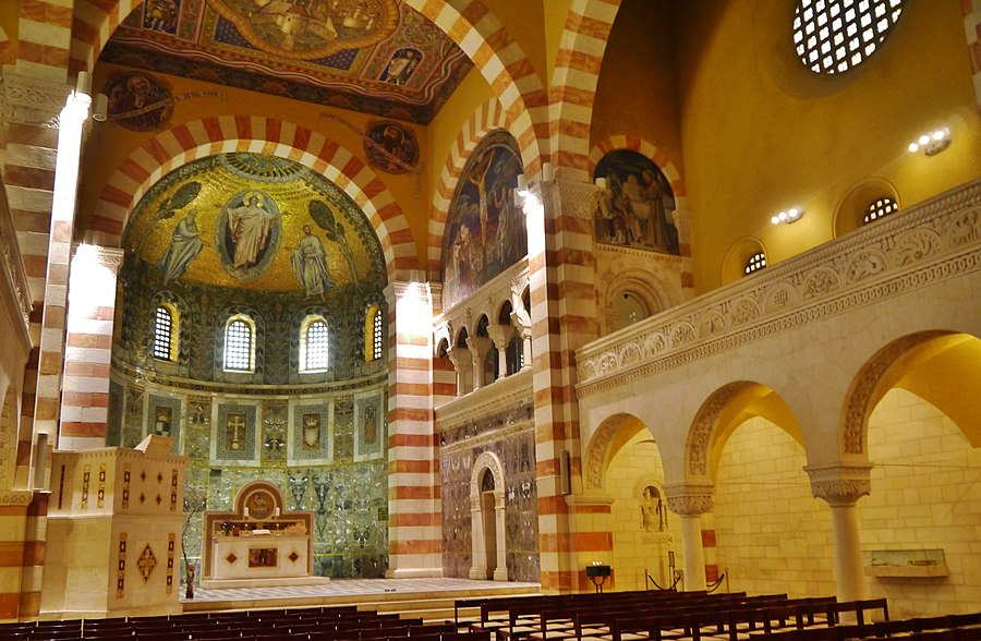 Jerusalem Himmelfahrtskirche Innen 1