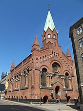 Jerusalem's Church, Copenhagen, the main Methodist church in Denmark Jerusalemskirken in Copenhagen 2.JPG