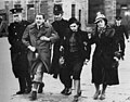 Image 3Czechoslovakian Jews at Croydon airport, England, 31 March 1939, before deportation (from The Holocaust)