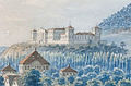 Obraz zámku Weilburg od Johanna Raulino