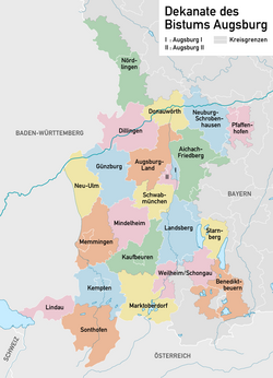 augsburg karta Augsburgs stift – Wikipedia augsburg karta