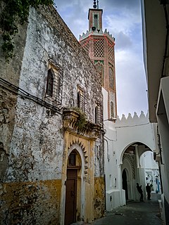 Kasbah Mosque (Tangier) main mosque of the historic royal citadel in the old city of Tangier, Morocco