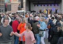 Public celebrations at Gustaf Adolfs Square King Carl XVI Gustaf's 50th jubilee (17 av 20).jpg