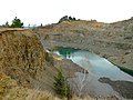 Čeština: Město Králův Dvůr, zde nedaleký lom v jeho okolí v Berounském okrese, SČ kraj nápověda English: A limestone quarry near Králův Dvůr in Central Bohemian region, CZ help