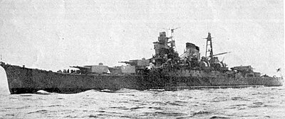 Japanese cruiser Kumano