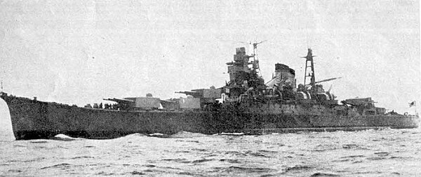 Kumano in October 1938