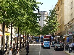 Kungsgatan, Stockholm: Historia, Kvällsstämning då och nu, Biogatan