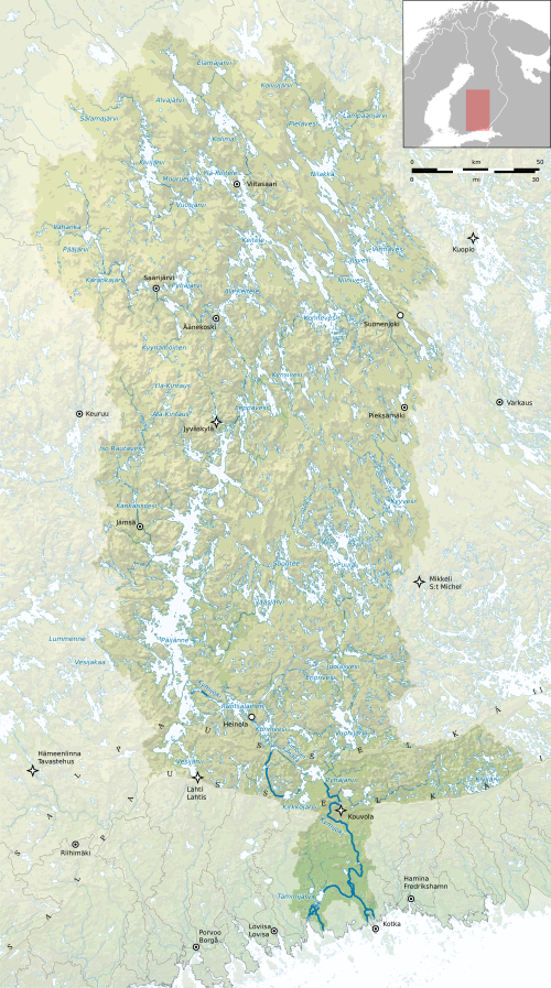 Saarijärven reitin valuma-alue - Wikiwand