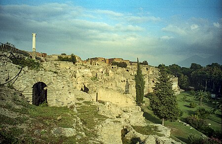 Spojrzenie na Pompeje z zewnątrz