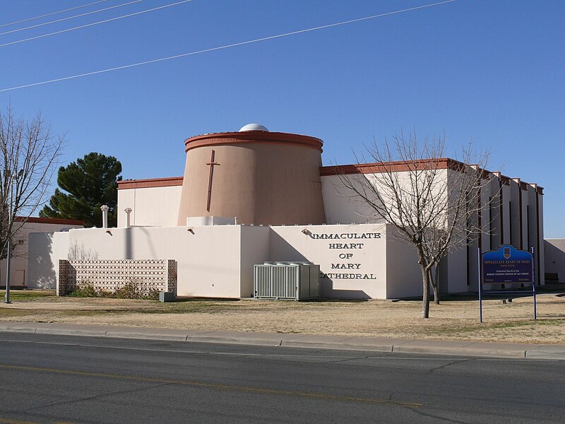 File:Las Cruces - Cathedral of the Immaculate Heart of Mary - 1.jpg