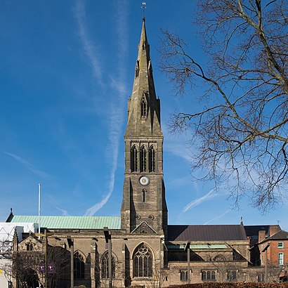 How to get to Leicester Cathedral with public transport- About the place