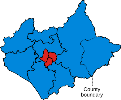 LeicestershireRutlandParliamentaryConstituency2010Results.svg