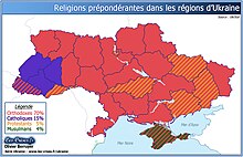 Religionen in der Ukraine.