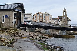 Lifeboat station and clock tower, Swanage (geograph 6063573).jpg