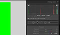 Adobe Photoshop Lightroom 5.2: Schnappschuß: Modul Entwickeln/Histogramm/Lab-Werte anzeigen