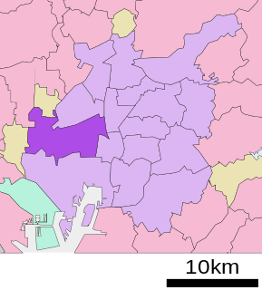 中川区位置図