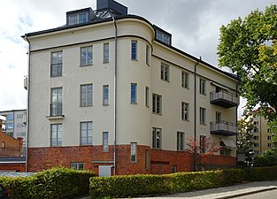 Luxgatan 15, "Vita villan", arkitekt Sigge Cronstedt.