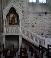 Léhon, Chaire de prêche en l'abbaye Saint-Magloire.jpg