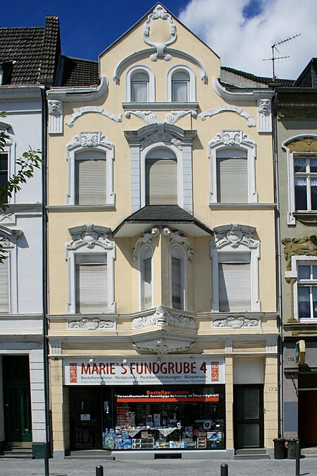 Mönchengladbach MG Mitte Denkmal Nr. R 077, Regentenstraße 173 (6271)