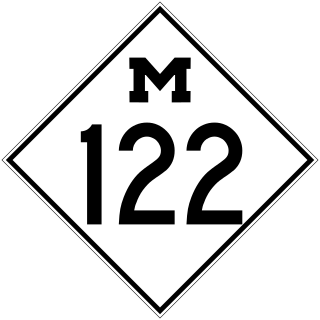 <span class="mw-page-title-main">M-122 (Michigan highway)</span> Former state highway in Mackinac County, Michigan, United States