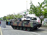 M41D and M41A3 Display in Yue Kang Road 20121013.jpg