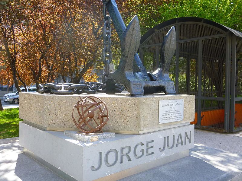 File:Madrid - Plaza de Colón, Monumento a Jorge Juan.jpg