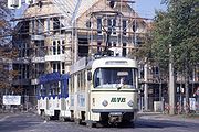 Tatra T4D der Magdeburger Straßenbahn