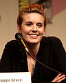 Maggie Grace (Foto: Gage Skidmore) geboren op 21 september 1983