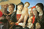 Thumbnail for Madonna and Child with Saints (Mantegna)