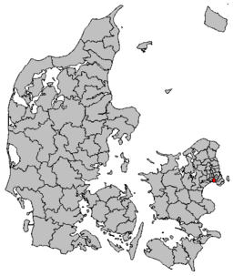 Map DK Hvidovre. 
 PNG