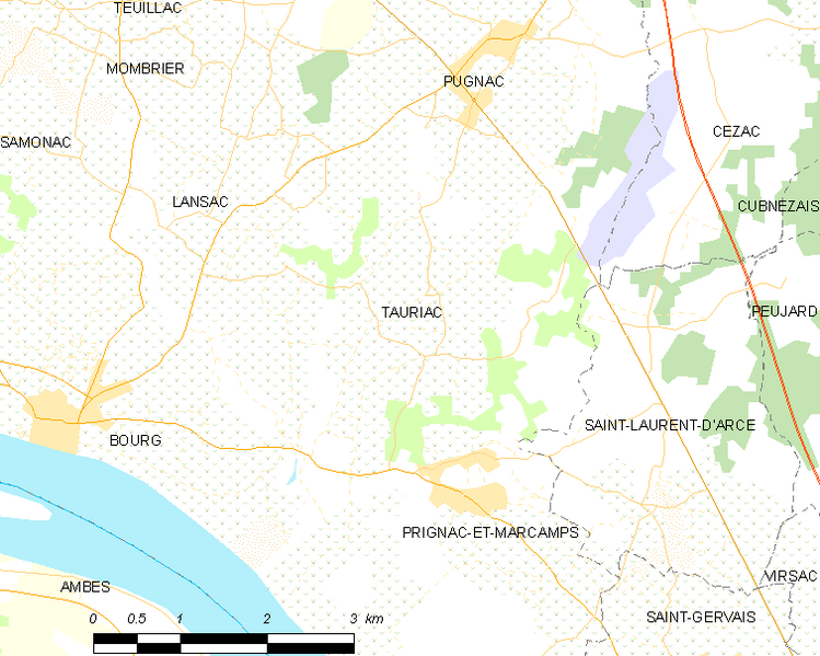 File:Map commune FR insee code 33525.png