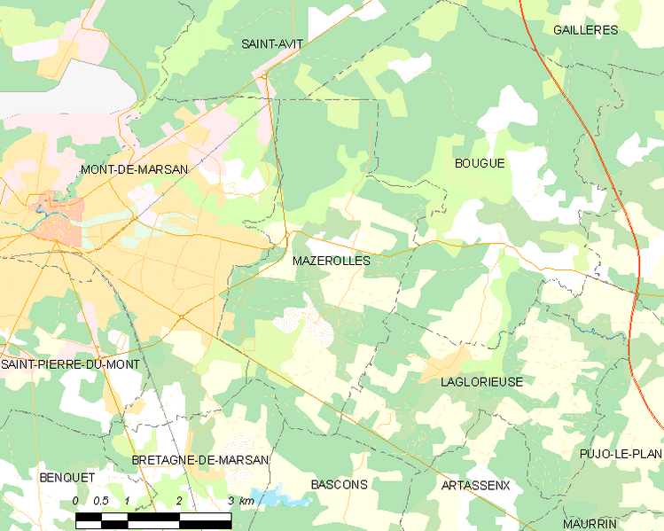 File:Map commune FR insee code 40178.png