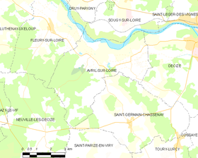 Map commune FR insee code 58020.png