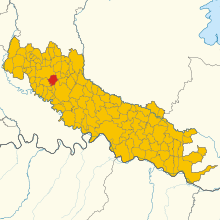 Localisation de Madignano