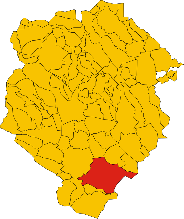 Salussola - Localizazion