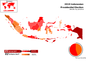 Map of the 2019 Indonesian Presidential Election by Province.svg