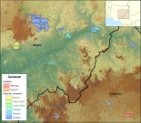 Map of the Jarawan languages