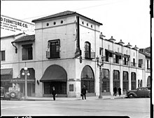 Cafe in San Bernardino, c. 1940's.