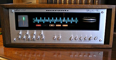Marantz 150 tuner with oscilloscope (1975-1978)